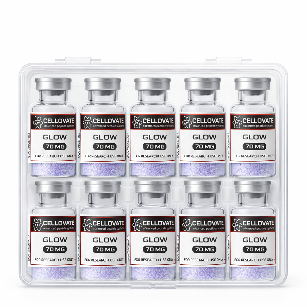 GLOW 70mg (BP157 10mg + TB500 10mg + GHK-CU 50mg)