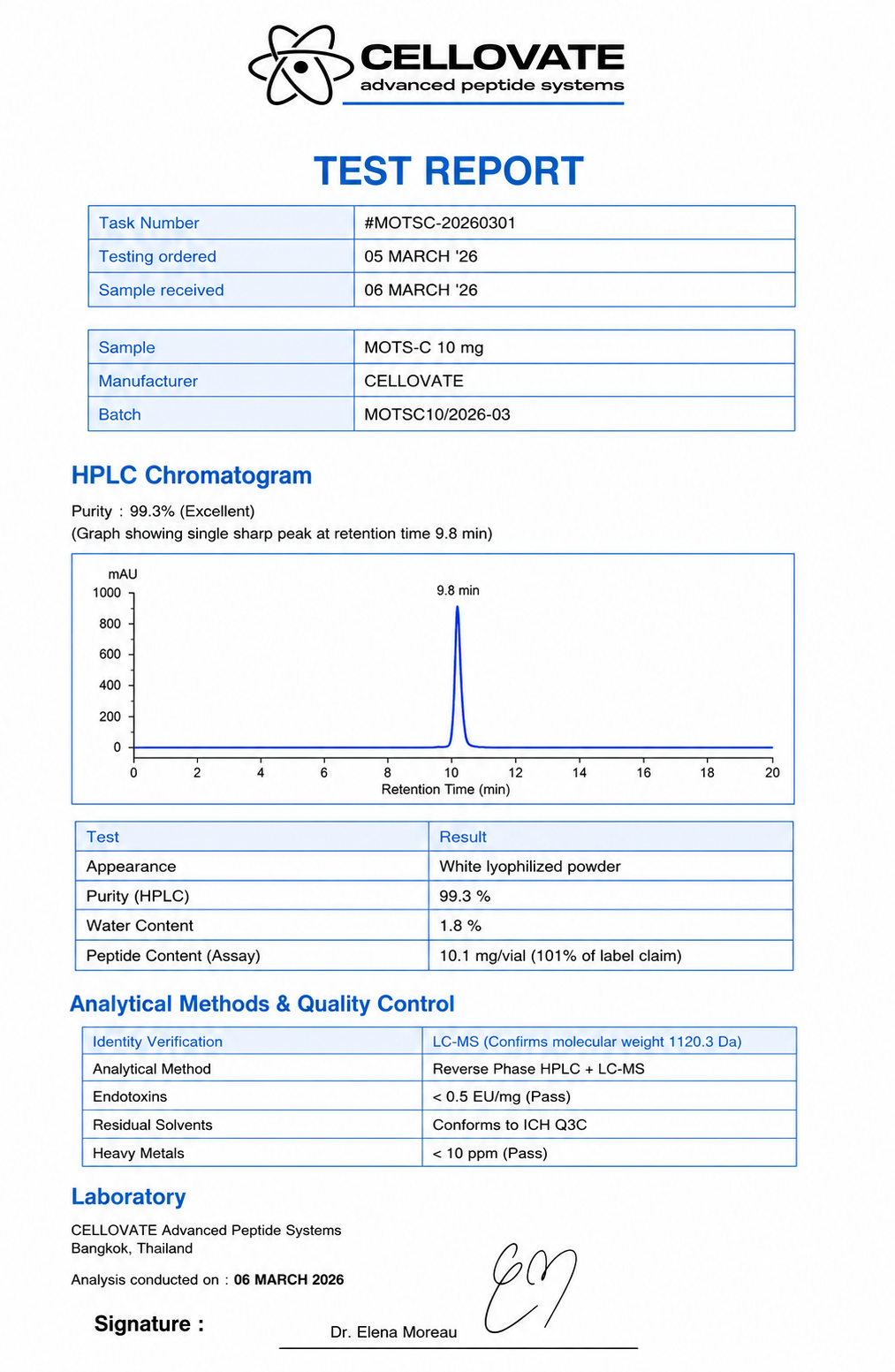 MOTS-C 10mg